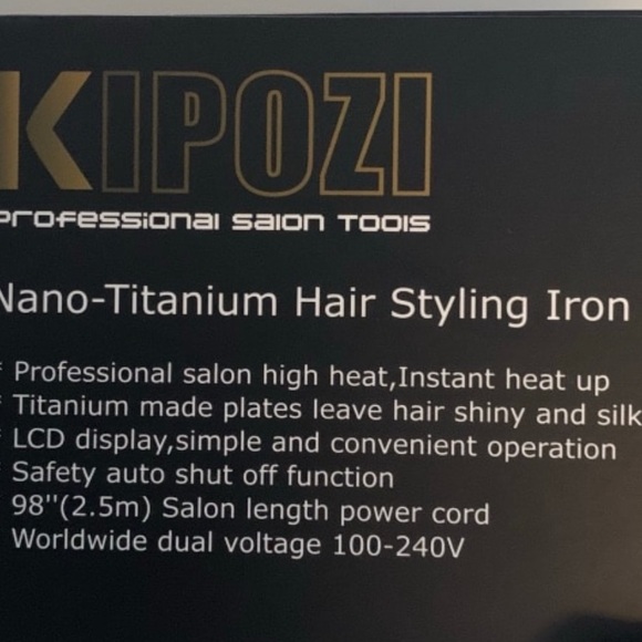 KIPOZI like new straightener - Picture 2 of 3